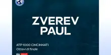 Zverev-Paul: highlights Atp Cincinnati