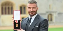David Beckham è stato nominato Cavaliere da Re Carlo III