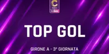 Serie C: i gol pi&ugrave; belli della 3^ giornata