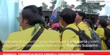 Indonesia, studenti in piazza contro il governo Prabowo