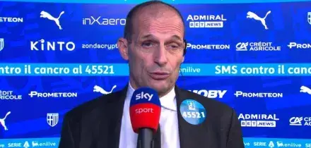 Allegri: 'Due punti buttati, siamo stati dei polli'