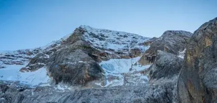Marmolada, calo record: in un anno persi 9 ettari di ghiacciaio