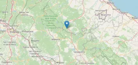 Terremoto, sciame sismico tra Romagna e Toscana: magnitudo 2.5