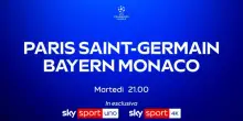 Champions, semifinale andata: Psg-Bayern Monaco su Sky