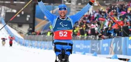 Paralimpiadi, Romele bronzo nella 20 km fondo