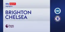 Brighton-Chelsea 3-0: gol e highlights