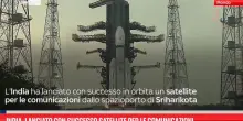 India, lanciato con successo satellite per le comunicazioni