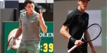 Semifinali Internazionali Roma, oggi Darderi-Ruud e Sinner- Medvedev
