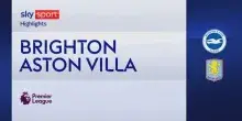 Brighton-Aston Villa 3-4: gol e highlights