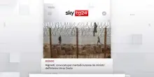 I titoli di Sky TG24 del primo agosto, edizione delle 19