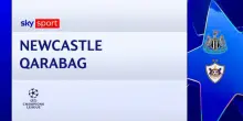 Newcastle-Qarabag 3-2: gol e highlights