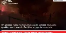 Ucraina, attacco russo a Odessa: 4 morti, colpito ospedale