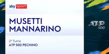 Musetti-Mannarino: highlights Atp Pechino