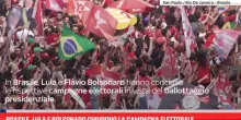 Brasile, Lula e Bolsonaro chiudono la campagna elettorale