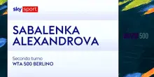 Sabalenka-Alexandrova: highlights Wta Berlino