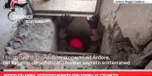 Reggio Calabria, scoperto bunker con tunnel di 120 metri