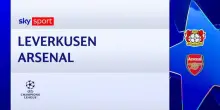 Bayer Leverkusen-Arsenal 1-1: il video dei gol
