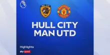 Hull City-Manchester United 2-0: gol e highlights