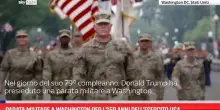 Parata militare a Washington per 250 anni dell’esercito USA