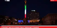 2 giugno, Kiev si illumina con il Tricolore a Maidan