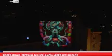 Messaggio di pace dal Festival delle luci di Bressanone