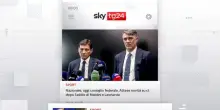 I titoli di Sky TG24 del 28 luglio. Edizione delle 8
