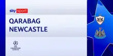 Qarabag-Newcastle 1-6: il video dei gol