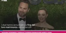 Amanda Seyfried divorzia da Thomas Sadoski dopo 9 anni