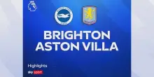 Brighton-Aston Villa 4-0: gol e highlights