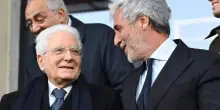Calcio, Mattarella allo stadio per Palermo-Avellino