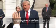 Trump: 'Ringrazio Putin per il massiccio apporto di Diesel'