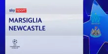 Olympique Marsiglia-Newcastle 2-1: gol e highlights
