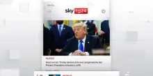 I titoli di Sky Tg24 del 6 maggio, edizione delle 9