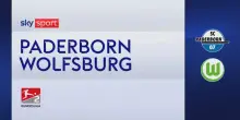 Paderborn-Wolfsburg 2-1: gol e highlights