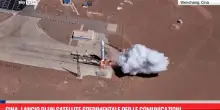 Cina, lancio satellite sperimentale per le comunicazioni