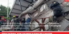 Sisma Colombia, oltre 100 morti: si scava tra le macerie