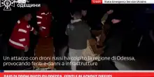 Raid di droni russi su Odessa, feriti e blackout diffusi