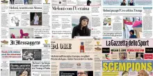Le prime pagine dei quotidiani di oggi 15 ottobre: la rassegna stampa