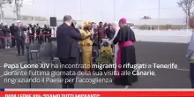 Papa Leone in Spagna: Siamo tutti migranti