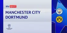 Manchester City-Borussia Dortmund 4-1: gol e highlights