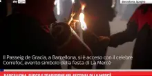 Barcellona, fuoco e tradizione nel festival di La Mercè