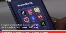 Regno Unito, social vietati ai minori di 16 anni