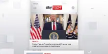 I titoli di Sky TG24 del 2 aprile: edizione delle 8