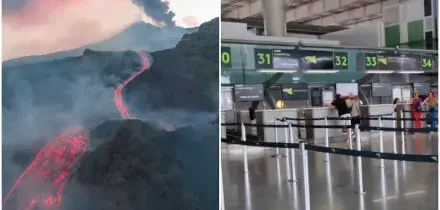 Eruzione Etna, aeroporto Catania chiuso fino alle 15. LIVE