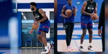 Embiid &egrave; gi&agrave; in palestra e in grande forma e LeBron si esalta: 'Trust The Process!'