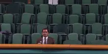Zverev-Lehecka, nel Royal Box rimane solo... Federer! VIDEO