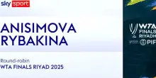 Anisimova-Rybakina: highlights Wta Finals