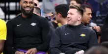 LeBron si è congratulato con Doncic e vuole restare ai Lakers per vincere il titolo
