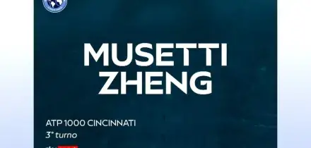 Musetti-Zheng: highlights Atp Cincinnati
