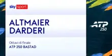 Altmaier-Darderi: highlights Atp Bastad